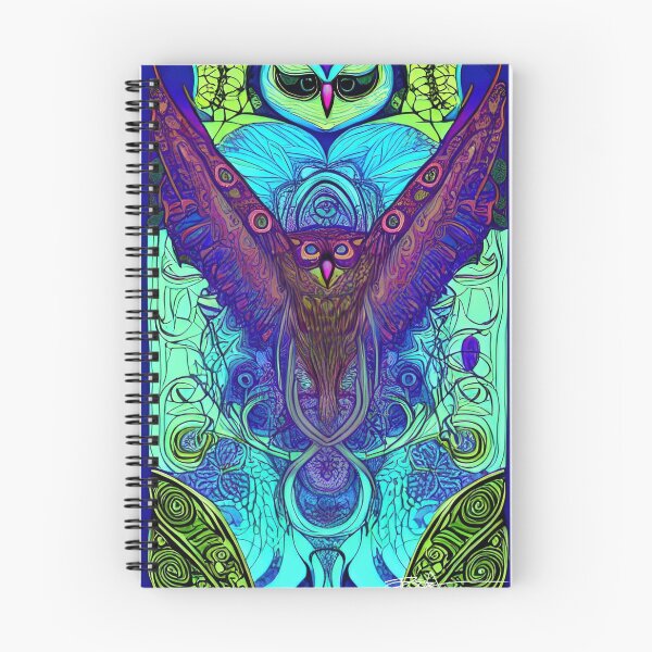 Item preview, Psychedelic Owl Acid Vibes 4 designed and sold by Benito Del Ray.