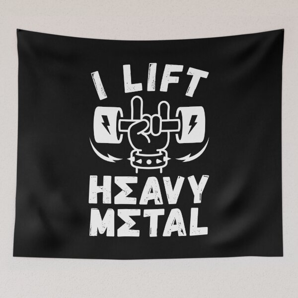 Item preview, I Lift Heavy Metal designed and sold by Brogress Project.