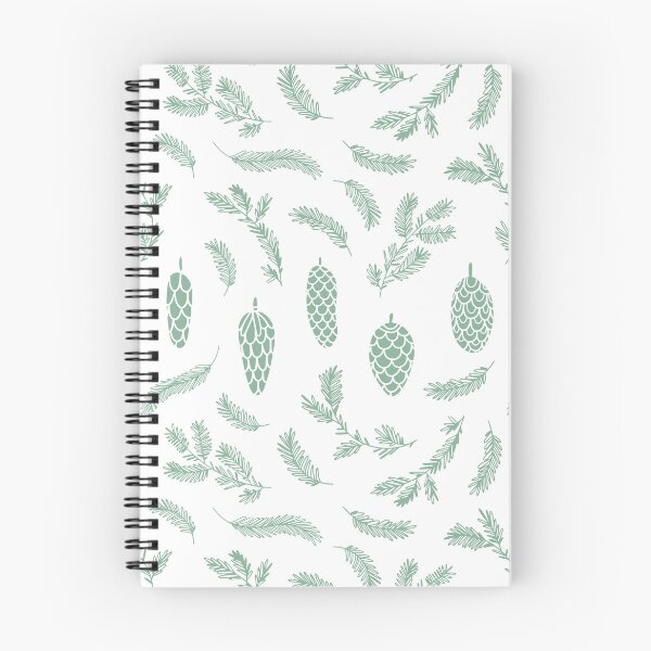 Item preview, Light Green Pinecone Pattern designed and sold by Melissa Mielke.