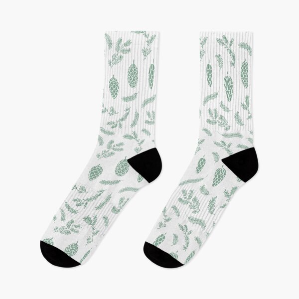 Item preview, Light Green Pinecone Pattern designed and sold by Melissa Mielke.