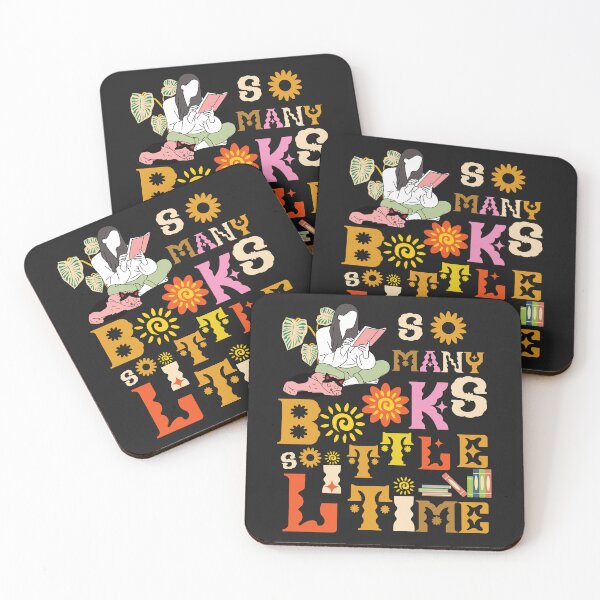Item preview, So many books so little time (a gift for a bookworm, book lover, book dragon) designed and sold by zicutza.