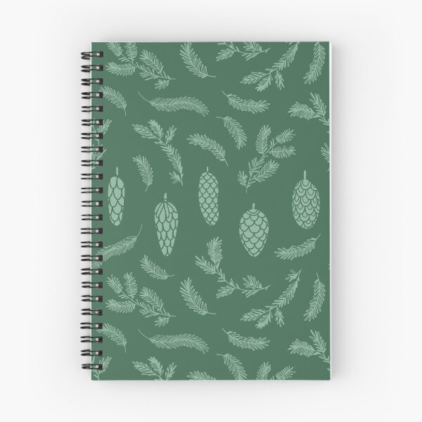 Item preview, Light Green Pinecone Pattern on Dark Green designed and sold by Melissa Mielke.