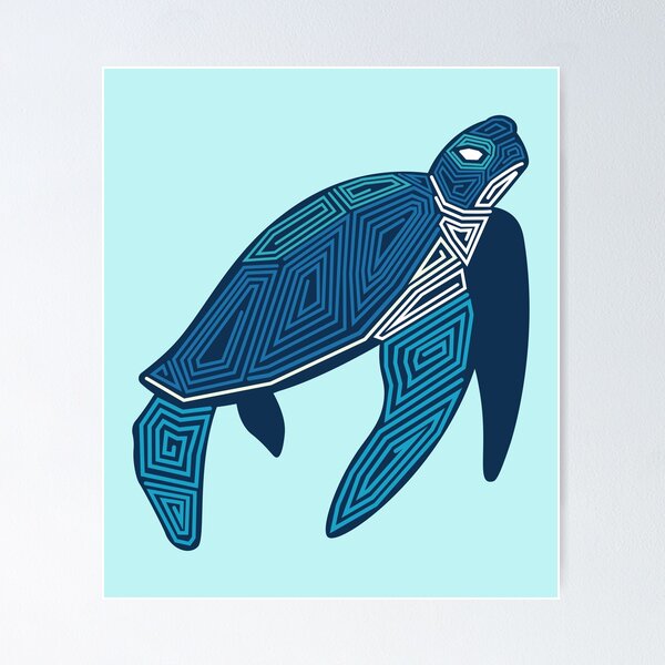 Item preview, Tribal Sea Turtle Spirit Animal | Always Be Yourself Unless You Can Be A Turtle designed and sold by THROUGH-LIFE.