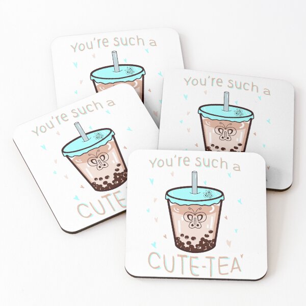 Item preview, You're such a cute tea BOBA TEA designed and sold by ReddyBeanie.