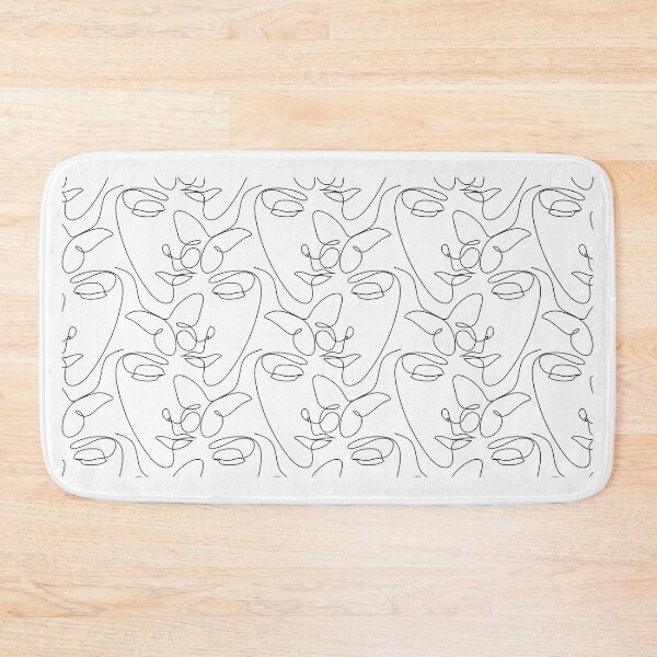 Item preview, Face outlines with butterflies designed and sold by onlydreamstuff.
