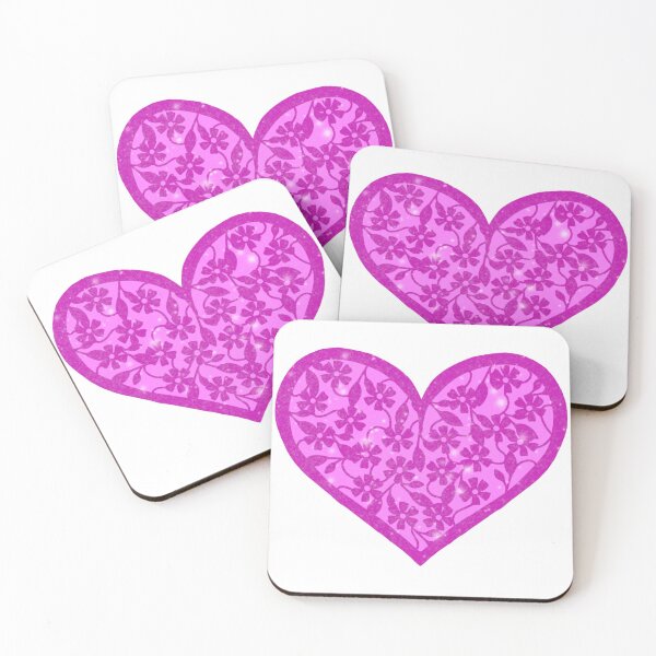 Item preview, Sparkle floral heart designed and sold by PaperieJennifer.