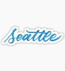 Seattle Script Sticker