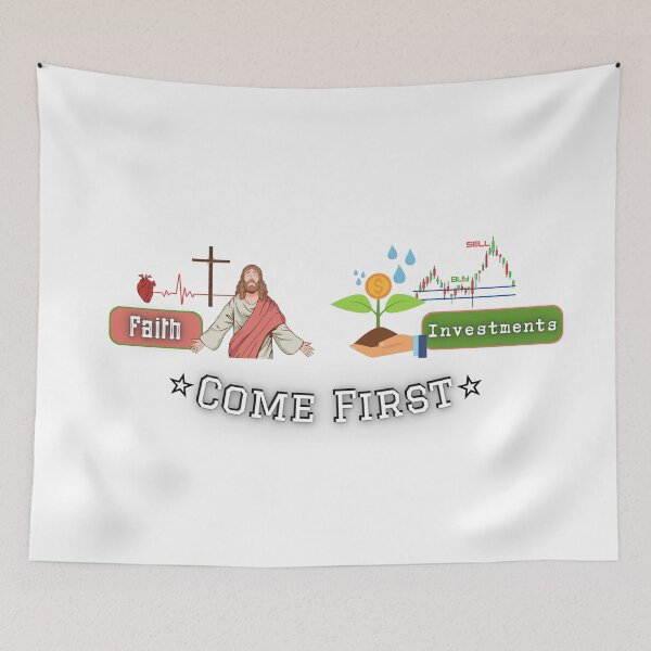 Item preview, Faith & Investments Come First designed and sold by CapnDale.