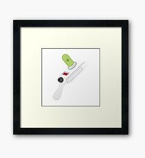 Portal Gun Framed Print