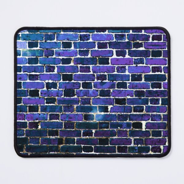Item preview, Brick Wall Teal Violet designed and sold by 2sweetsDesign.