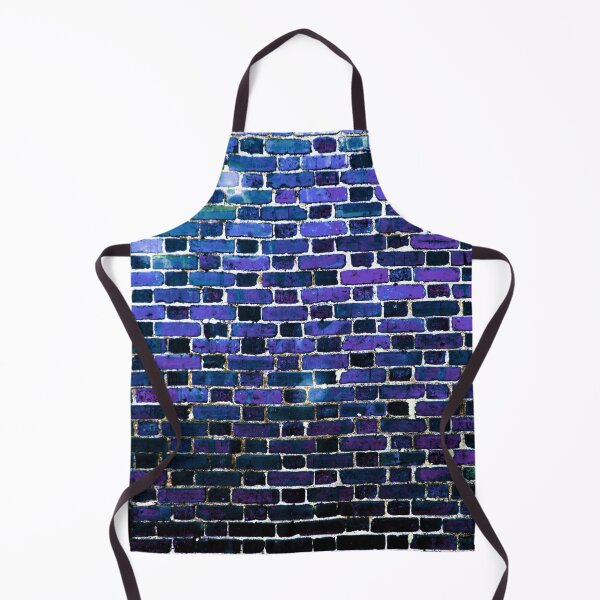 Item preview, Brick Wall Teal Violet designed and sold by 2sweetsDesign.