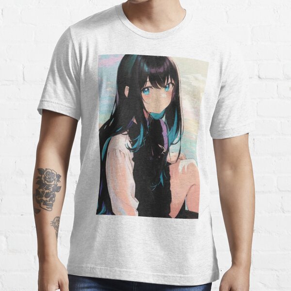 Cute Anime Girl Kawaii Waifu Senpai Japanese Youth T-Shirt by The Perfect  Presents - Fine Art America
