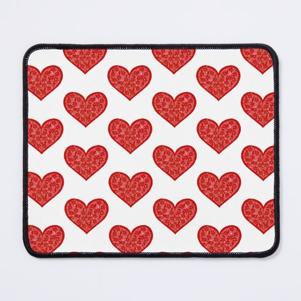 Item preview, Red Sparkle floral heart designed and sold by PaperieJennifer.