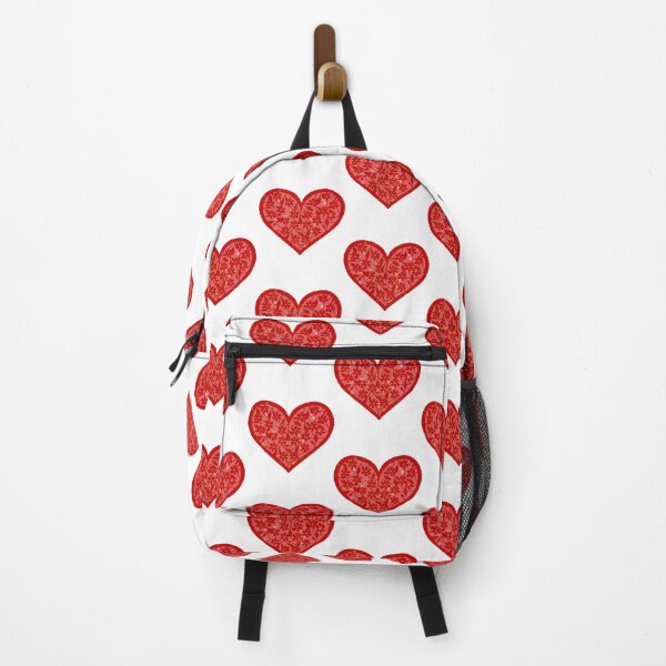 Item preview, Red Sparkle floral heart designed and sold by PaperieJennifer.