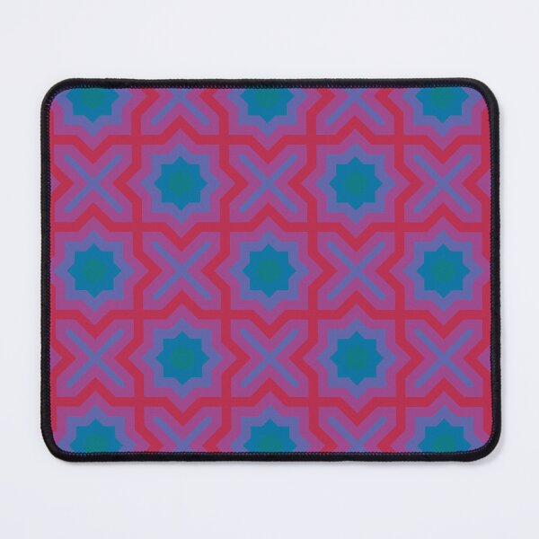 Item preview, Biscay Bay Viva Magenta Abstract Star Pattern designed and sold by PatternSalad.