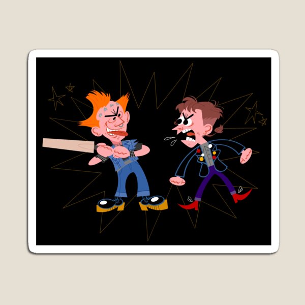 Item preview, The Young Ones Inspired Vyv and Rick designed and sold by carnabybeat.