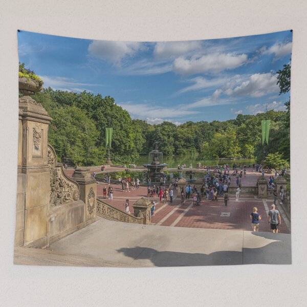 Item preview, Day at Bethesda Terrace designed and sold by KensLensDesigns.