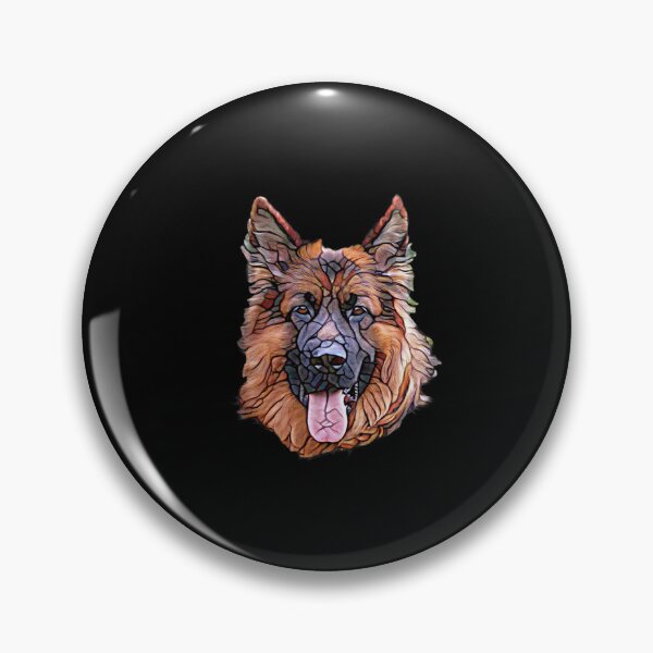 Item preview, German Shepherd Face designed and sold by DoggyStyles.