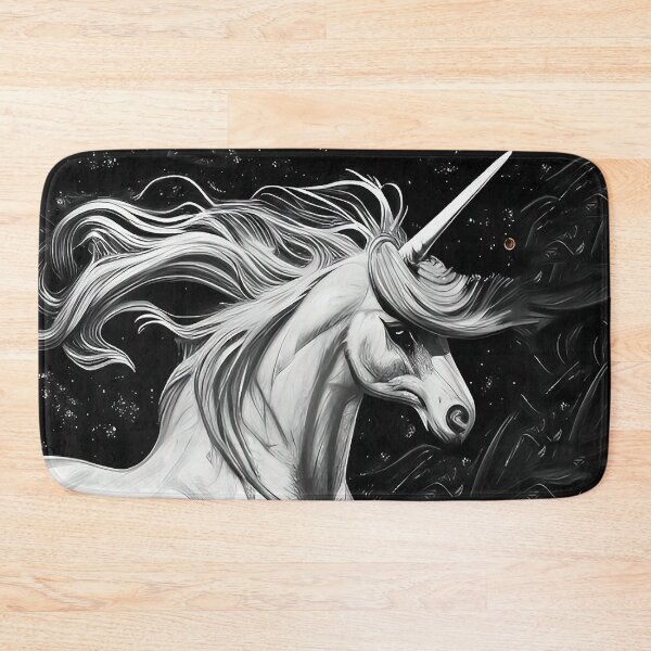 Item preview, Fantasy animal a magical drawing of a beautiful cute Unicorn designed and sold by ZiolaRosa.