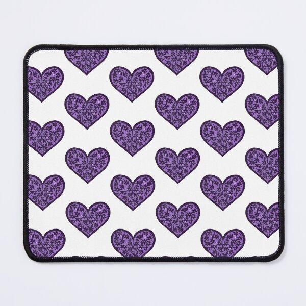 Item preview, Purple Sparkle floral heart designed and sold by PaperieJennifer.