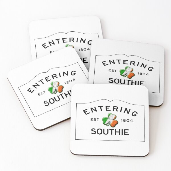 Item preview, Entering Southie Road Sign - South Boston, Massachusetts designed and sold by SouthShorePics.