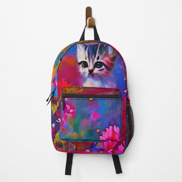 Item preview, Kitten in flower garden designed and sold by Floralife.