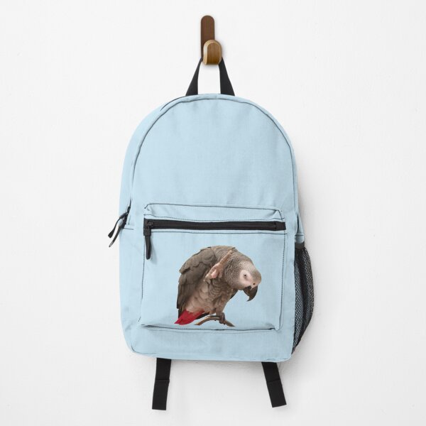 Item preview, Funny Einstein African Grey Parrot Waving designed and sold by einsteinparrot.