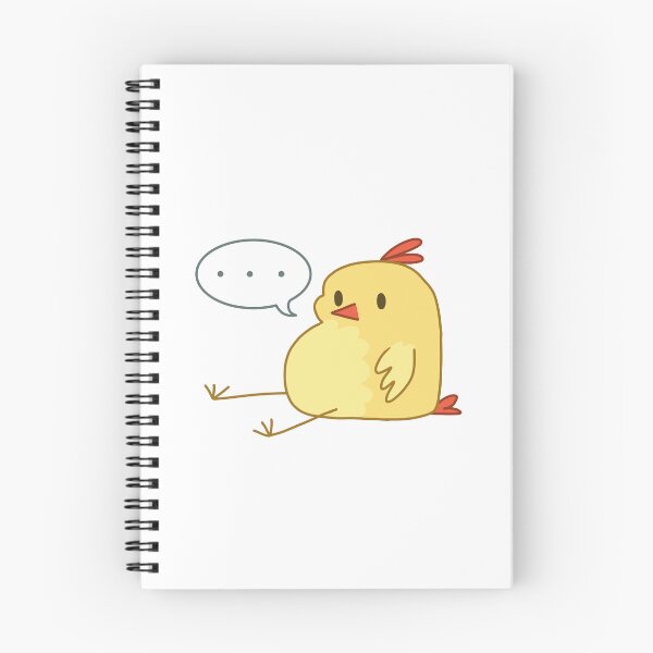Item preview, Cute Lazy Sitting Chicken Design designed and sold by Jellibeany.