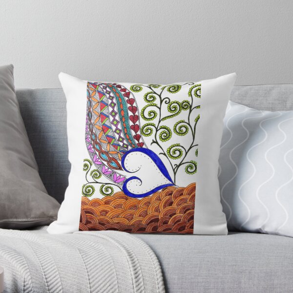 Love was born at Christmas- ArtResponses Throw Pillow