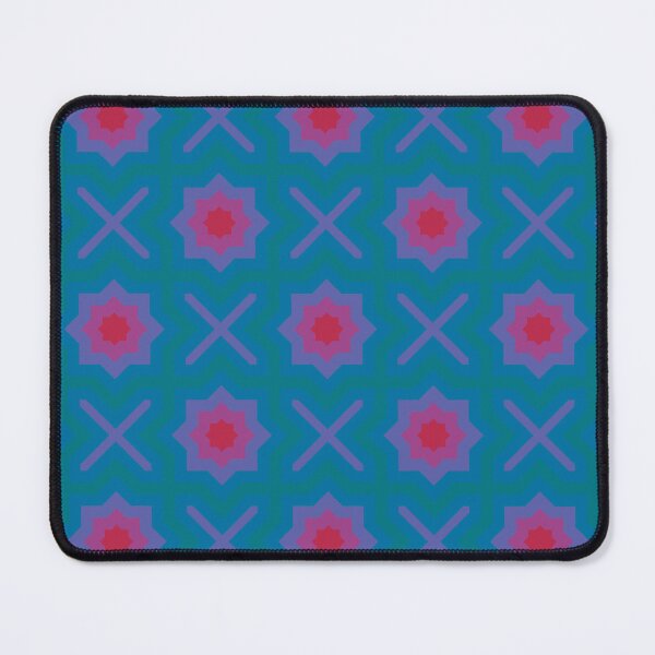 Item preview, Viva Magenta Biscay Bay Abstract Star Pattern designed and sold by PatternSalad.