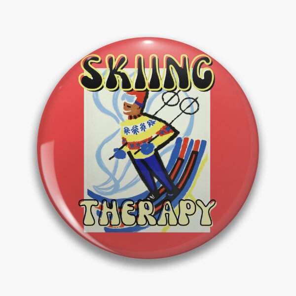 Item preview, SKIING THERAPY designed and sold by starfishstuff.