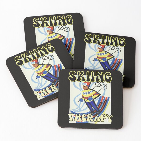Item preview, SKIING THERAPY designed and sold by starfishstuff.