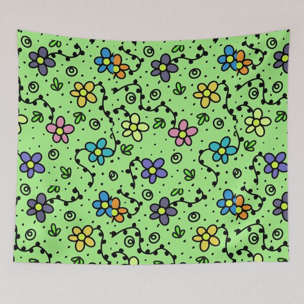 Item preview, Daisy print formal background designed and sold by PaperieJennifer.