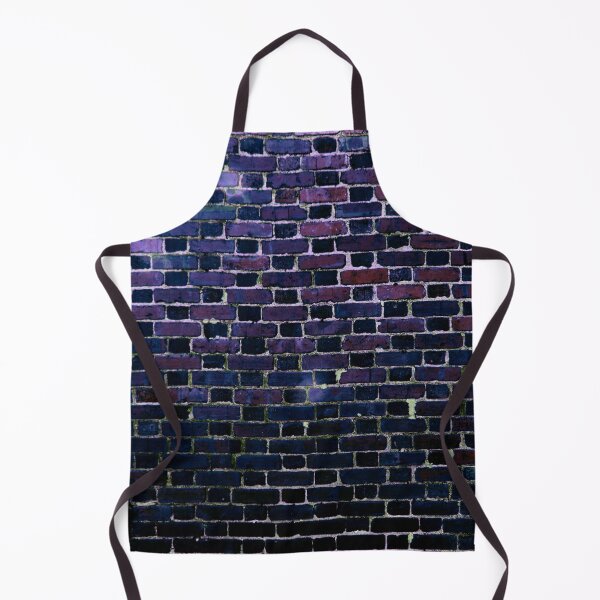 Item preview, Brick Wall Indigo Blue Purple designed and sold by 2sweetsDesign.