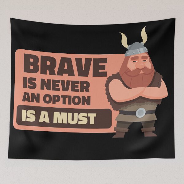Item preview, Brave  designed and sold by Harsh  Katariya.