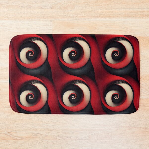 Item preview, Spiral Of The Void, Red, White And Black Spiral Pattern designed and sold by raulmaler.