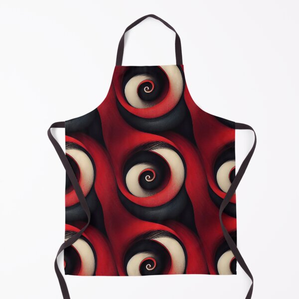 Item preview, Spiral Of The Void, Red, White And Black Spiral Pattern designed and sold by raulmaler.