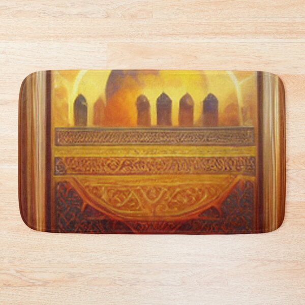 Item preview, painting of the ancient Islamic Arab palace and architecture designed and sold by MaissaArt.