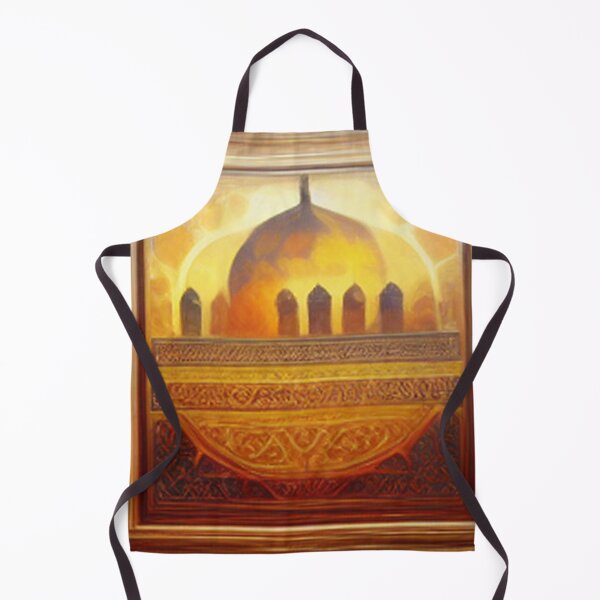 Item preview, painting of the ancient Islamic Arab palace and architecture designed and sold by MaissaArt.