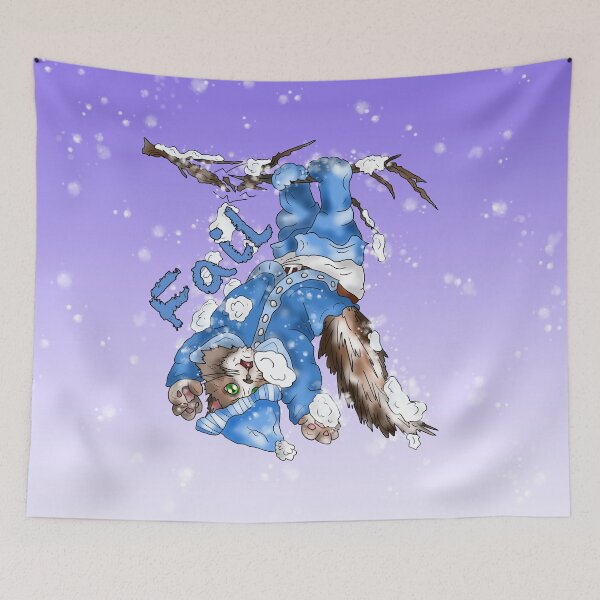 Item preview, winter cat fail designed and sold by BeingNow.
