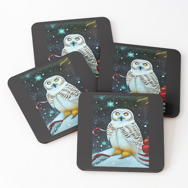 Item preview, ARIA THE SNOWY OWL LOVES SINGING ON A SNOWY NIGHT designed and sold by sailorsam1805.
