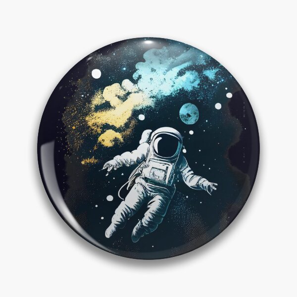 Item preview, Astronaut Floating In Galaxy designed and sold by john-ess.