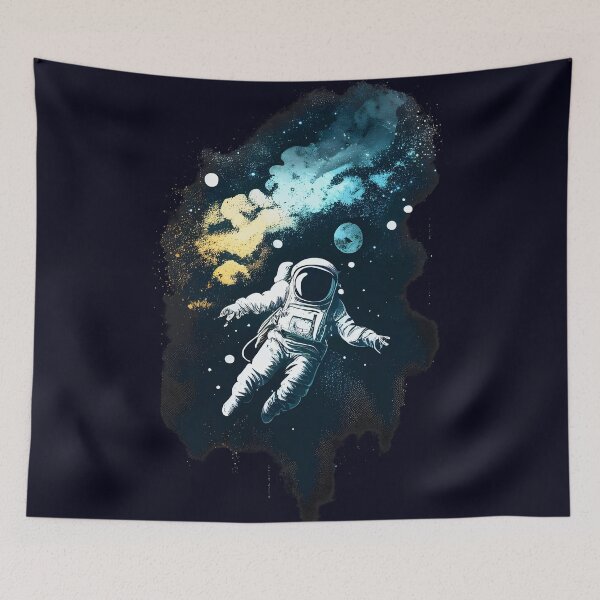Item preview, Astronaut Floating In Galaxy designed and sold by john-ess.