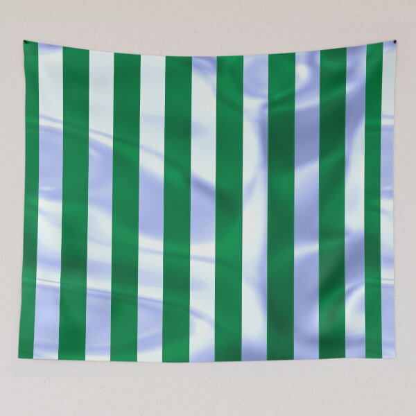 Item preview, Bright flag of green and white stripes designed and sold by AlbertoRuiZ.