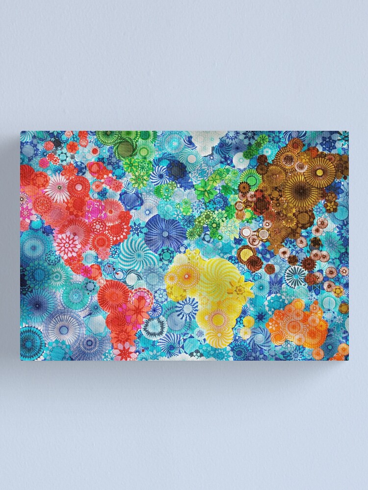 Thumbnail 2 of 3, Canvas Print, Lighting up the world! designed and sold by RachelEDesigns.