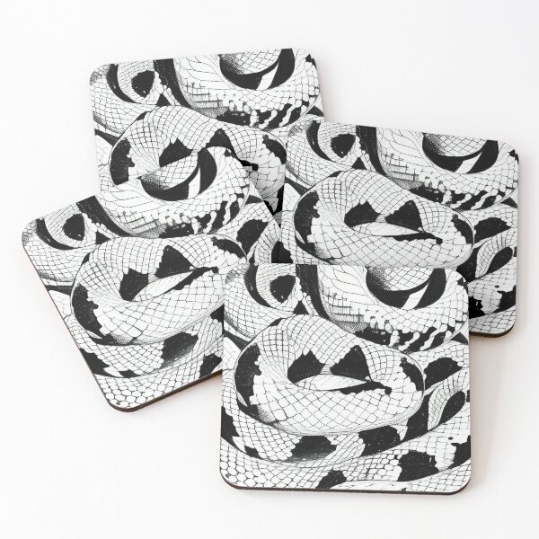 Item preview, snake 1 designed and sold by blackwhiteblue.