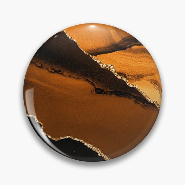 Item preview, Caramel-Hues, Chocolate, And Cappuccino-Colored (Faux) Marble designed and sold by DEC02.
