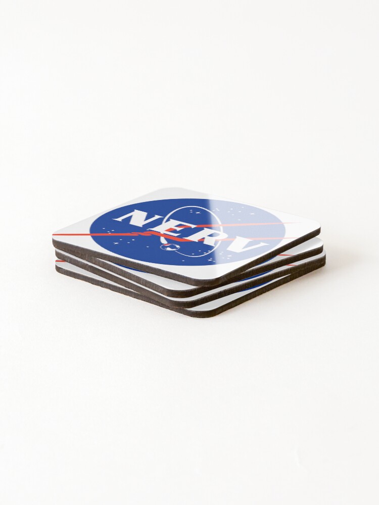 Thumbnail 4 of 5, Coasters (Set of 4), NERV designed and sold by Rankeaocm.