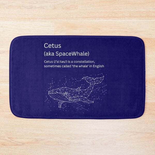 Item preview, Cetus Spacewhale Constellation Star Space Whale design designed and sold by t1n3333.