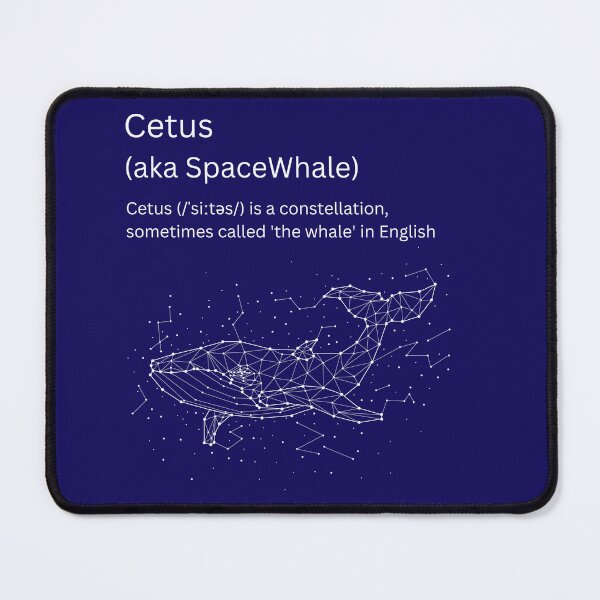Item preview, Cetus Spacewhale Constellation Star Space Whale design designed and sold by t1n3333.